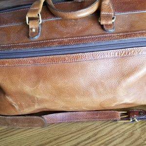 Argentinian Leather Overnight weekend bag